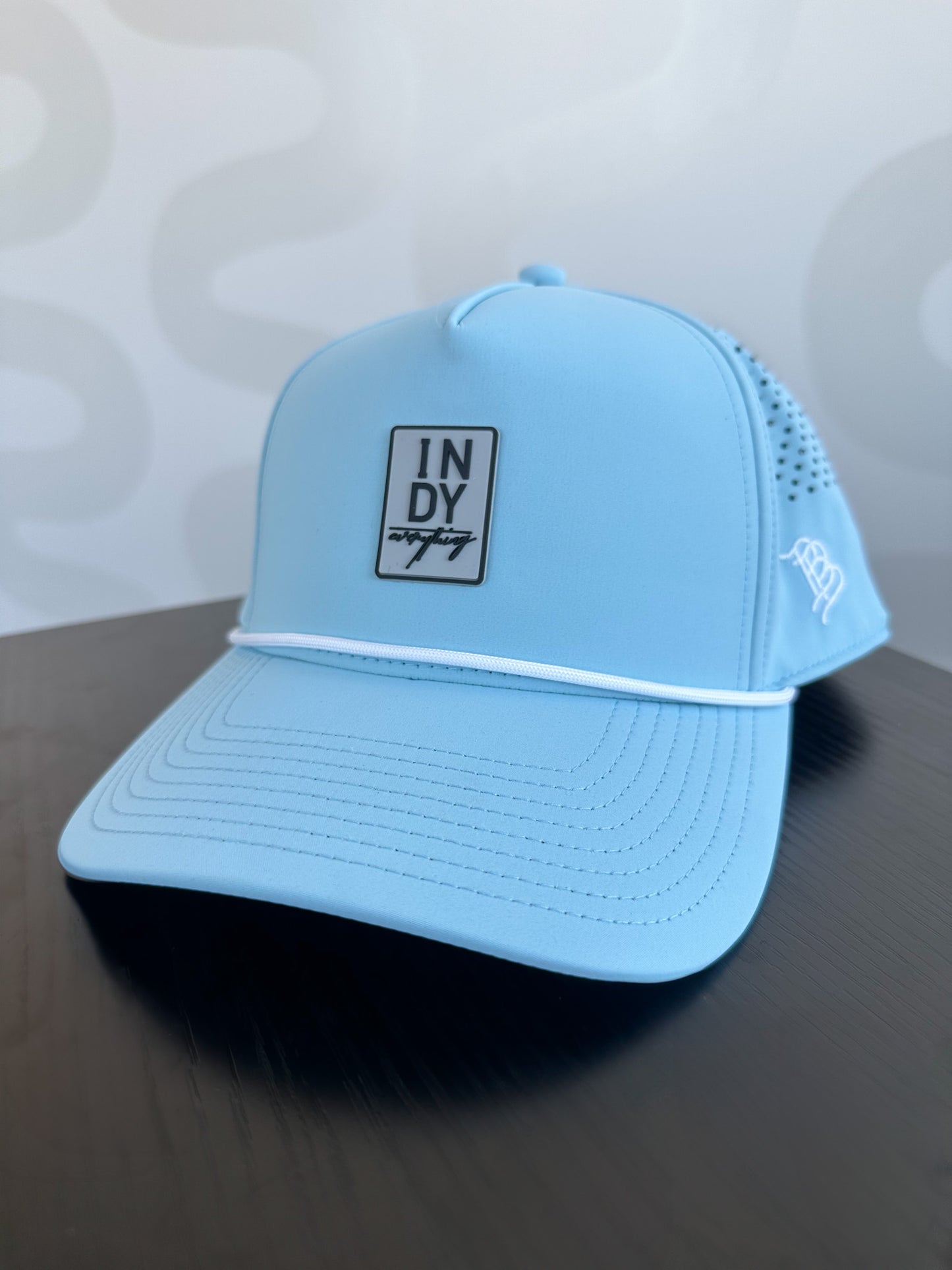 Monument Hybrid Hat - Light Blue