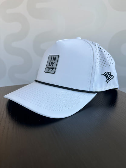 Monument Hybrid Hat - White