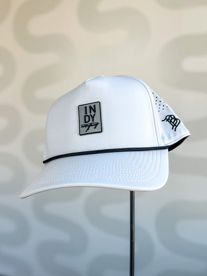 Monument Hybrid Hat - White