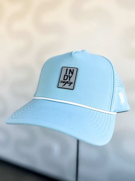 Monument Hybrid Hat - Light Blue